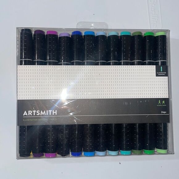 Artsmith Illustration Markers - 24 pc - Picture 1 of 4